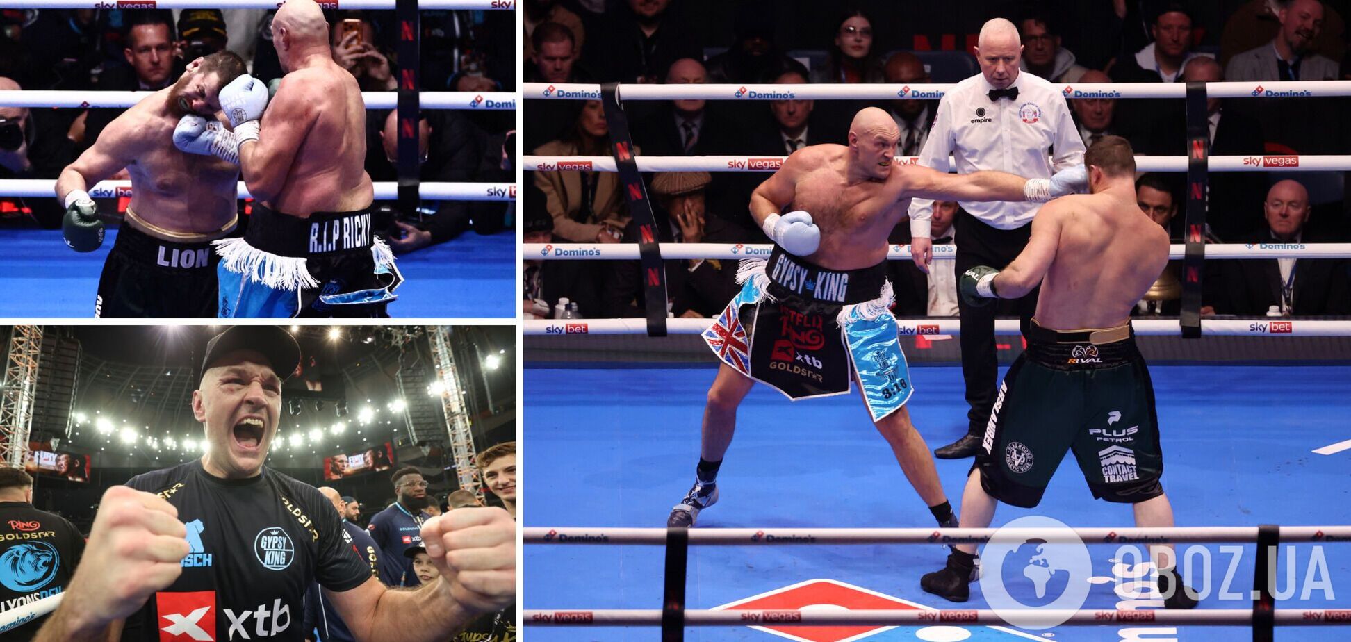 Тайсон Фьюри избил российского супертяжа в бою-камбэке. Видео