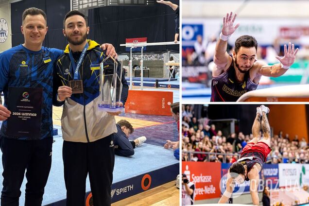 Знаменитий українець виграв Кубок світу зі спортивної гімнастики. Відео