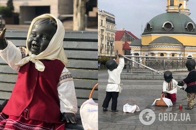 Великдень у Києві: малюків-засновників одягли у вишиванки. Фото