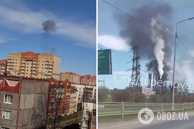 Под атакой химзавод: в российском Череповце прогремели взрывы. Фото и видео