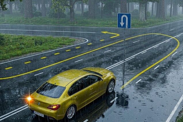 Чи дозволено хитрий маневр? Завдання з ПДР