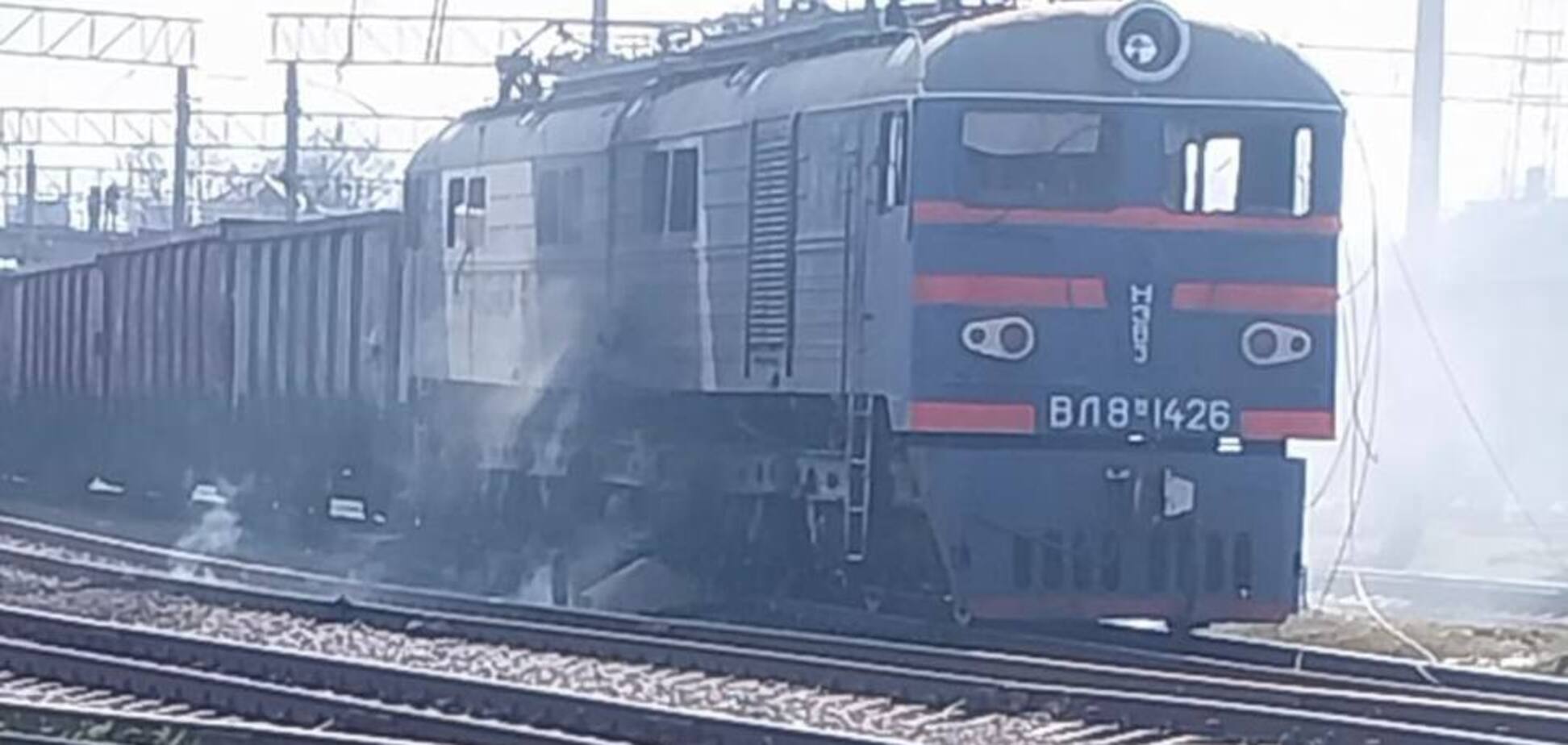 Локомотив 'Укрзалізниці' після російського удару