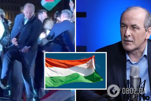 Епічний 'танець радості' майбутнього міністра охорони здоров'я Угорщини після фіаско Орбана підкорив соцмережі. Відео