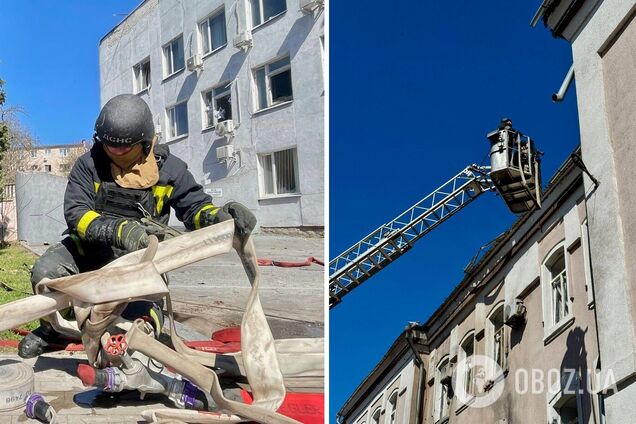 Оккупанты ударили по Чернигову: есть попадания по админзданиям и пострадавшие. Фото