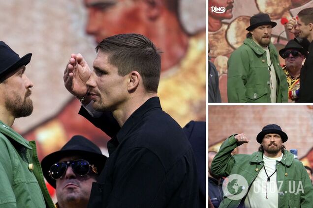 Усик проиграл Верхувену на дуэли взглядов. Видео