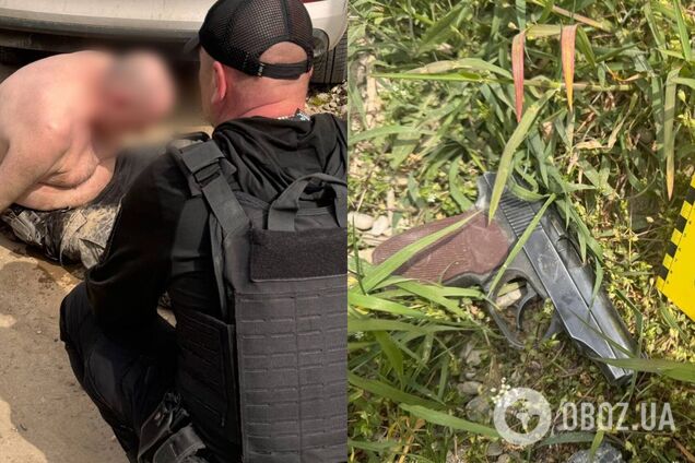 Открыл огонь по правоохранителям: на Закарпатье полиция задержала вооруженного похитителя женщины с 3-летним ребенком. Фото и видео