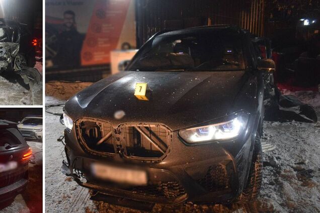 П’яним протаранив стовп та залишив помирати пасажира на місці ДТП: у Києві судитимуть водія BMW. Фото