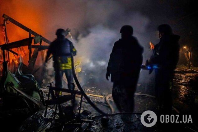 Є пошкодження: у КОВА розповіли про наслідки російської атаки на Київщину. Фото