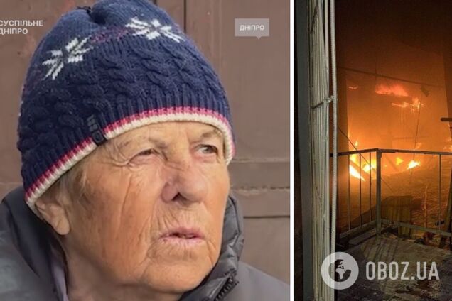 'Посипалося скло': мешканка Дніпра розповіла про російський удар по місту. Відео