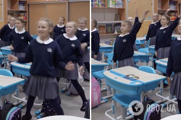 'Ці діти ніколи не зрадять Україну!' Дівчатка з 'Кадетського корпусу' в Києві заспівали пісню про ЗСУ та стали зірками мережі