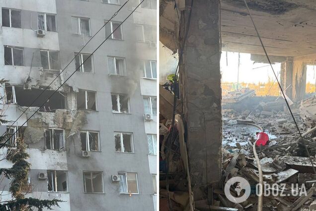 Росія атакувала 'Шахедами' Одесу: є влучання у дев'ятиповерховий будинок, одна людина загинула. Фото