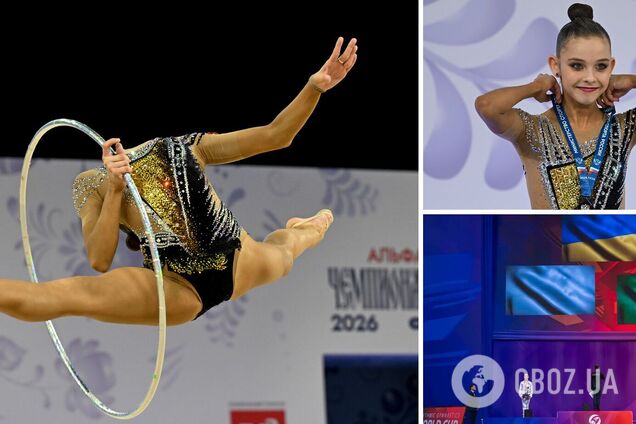 Чемпионку России по гимнастике наказали за неуважение к флагу Украины. Видео