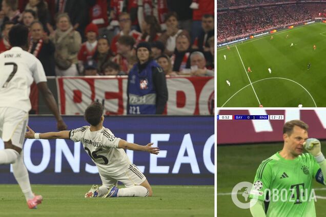 Впервые в истории! 'Реал' с украинцем на воротах забил 'Баварии' на 36-й секунде в Лиге чемпионов. Полное видео