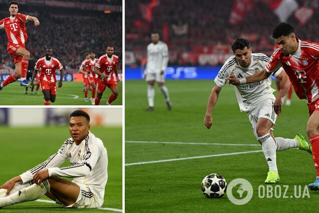 'Баварія' – 'Реал'. В історичному матчі з вилученням і сімома голами визначився переможець чвертьфіналу Ліги чемпіонів. Відео