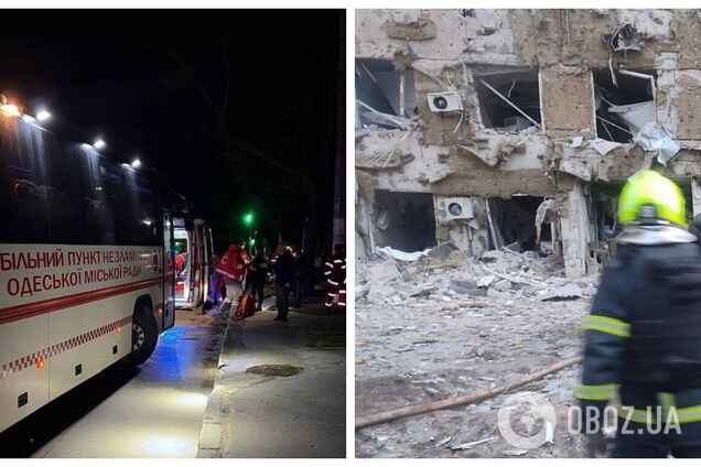 В Одесі внаслідок російської атаки загинуло шестеро людей, 11 постраждали. Фото