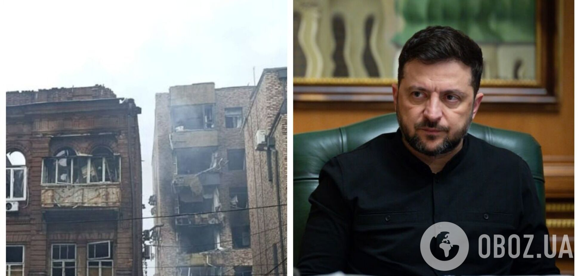 'Россия не заслуживает какого-либо снятия санкций': Зеленский отреагировал на массированную атаку на Украину, унесшую 15 жизней. Фото