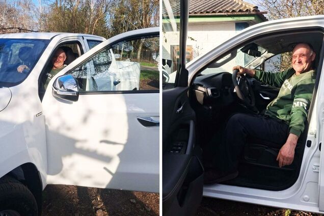 Подарили новое авто: история с 69-летним дедушкой-переселенцем из голубых 'Жигулей' получила продолжение. Фото