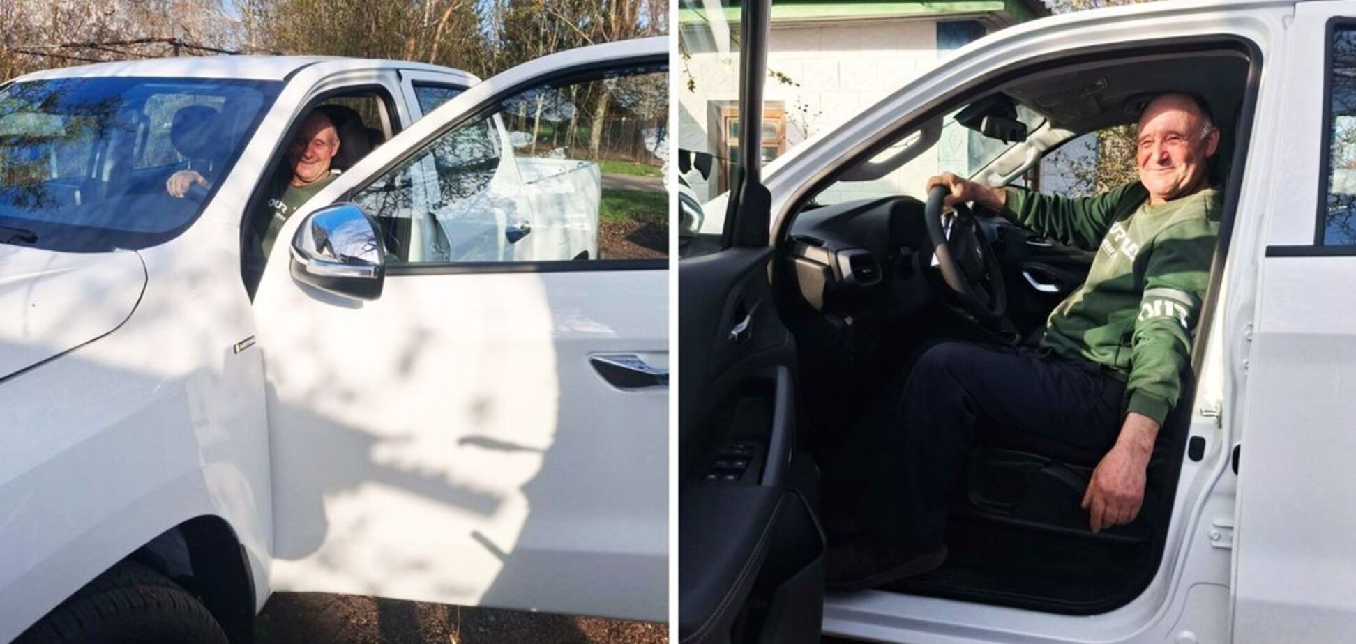 Подарили новое авто: история с 69-летним дедушкой-переселенцем из голубых 'Жигулей' получила продолжение. Фото