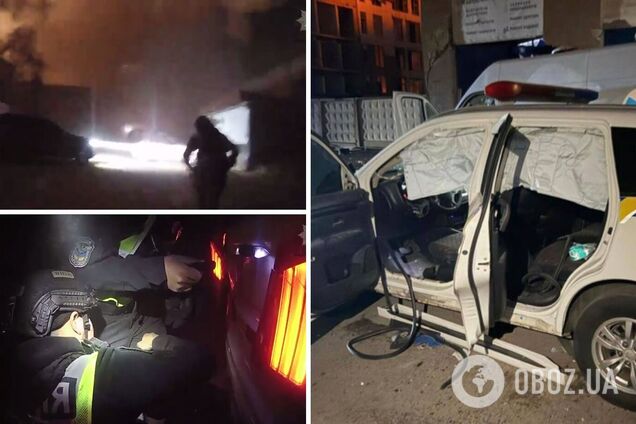 Приехали помочь: в полиции показали момент ракетной атаки по Киеву, где пострадали правоохранители. Видео