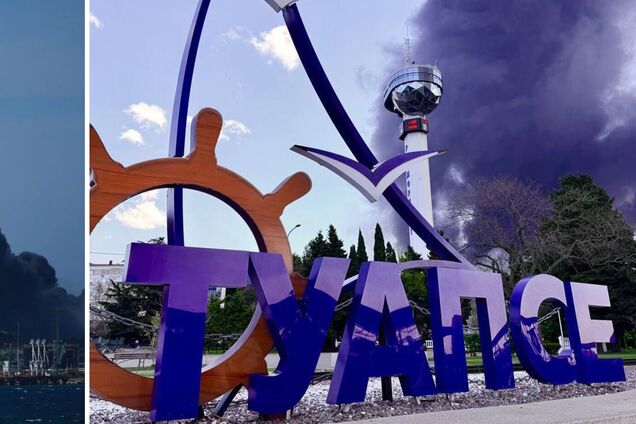 Обеспечивал топливом армию РФ: в Генштабе подтвердили поражение Туапсинского НПЗ. Фото и видео