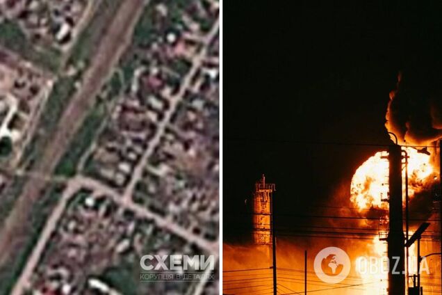 Пошкоджено резервуари: супутникові фото зафіксували наслідки атак на нафтобази в Криму