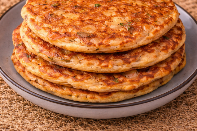 Лінива домашня піца у форму панкеків на сковорідці: готується за лічені хвилини