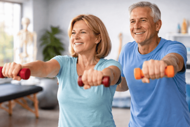 4 вправи стоячи, які допомагають швидше відновлювати м’язи після 60 років