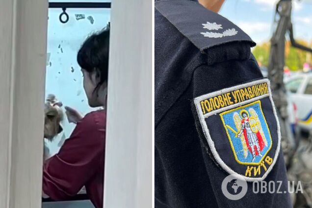 Схопила собаку за шию і замахувалася: у Києві поліція почала перевірку через інцидент в грумінг-салоні. Відео