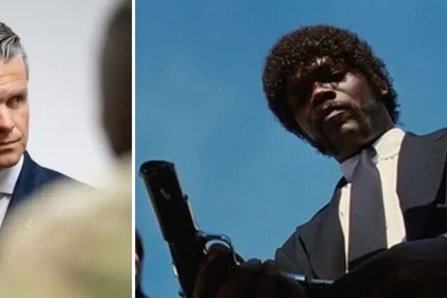 'Вони не обізнані з реальністю': у Пентагоні накинулись на ЗМІ, які оприлюднили 'молитву' Гегсета з 'Кримінального чтива'