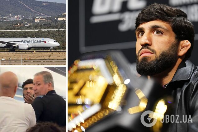 Российского чемпиона выгнали из самолета в США, сняв с рейса. Видео