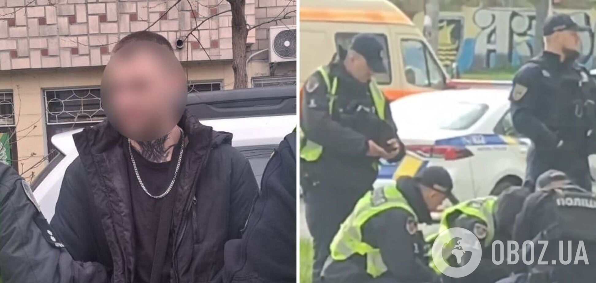 'Тримав у руках пістолет': у поліції показали, як затримували чоловіка, причетного до стрільби в Чернігові. Відео