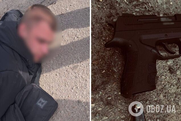 У Чернігові чоловік відкрив стрільбу зі стартового пістолета, його затримали: подробиці