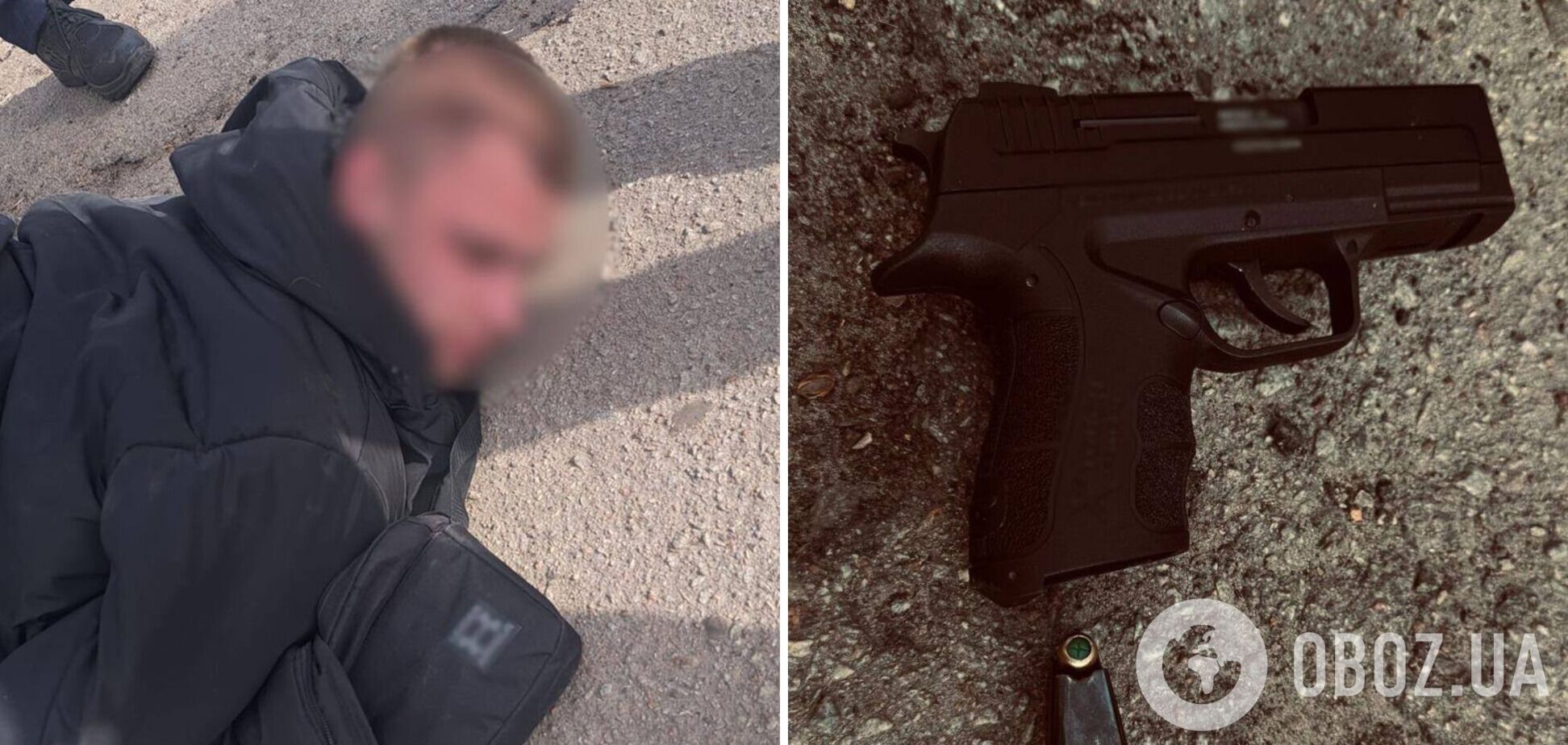 У Чернігові чоловік відкрив стрільбу зі стартового пістолета, його затримали: подробиці