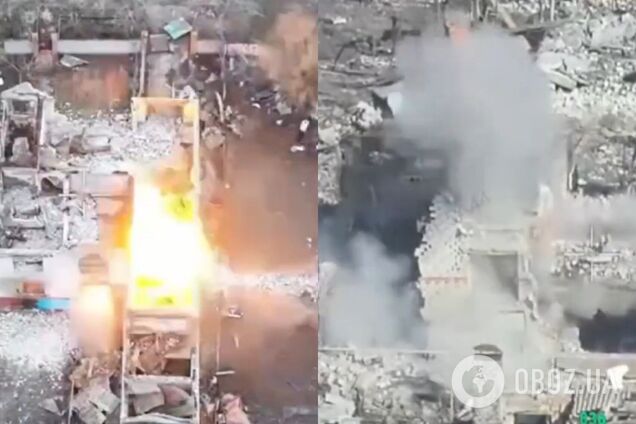 Украинские 'Призраки' выследили и уничтожили врага с неба. Видео