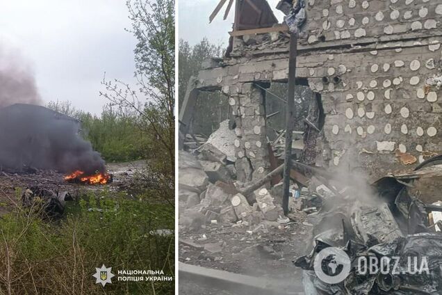 Окупанти вдарили із РСЗВ по Ізюму на Харківщині: є постраждалі, пошкоджені лазня і автівка. Фото