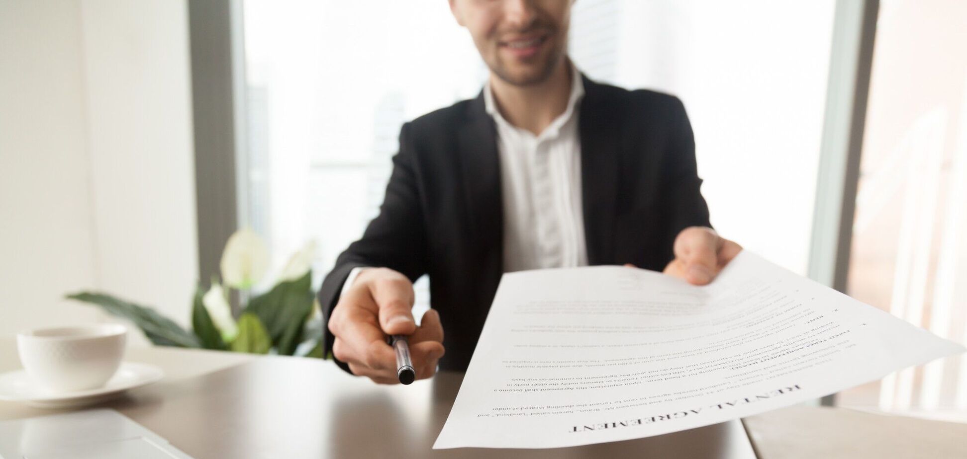 Иллюстрация - нотариус