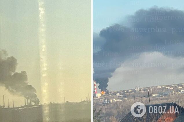 Під ударом була установка переробки нафти: супутниковий знімок підтвердив руйнування на НПЗ у Башкортостані