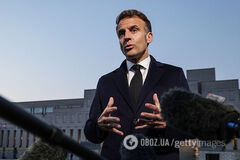 'Не заслуговує на відповідь': Макрон прокоментував закиди Трампа щодо стосунків з дружиною і війни в Ірані. Відео
