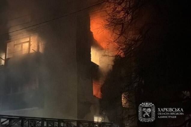 Росія атакувала дронами Харківщину: в Чугуєві дрон влучив у багатоповерхівку. Фото