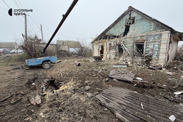 'Нет больше дома': жители Одесской области рассказали о последствиях российской атаки. Видео