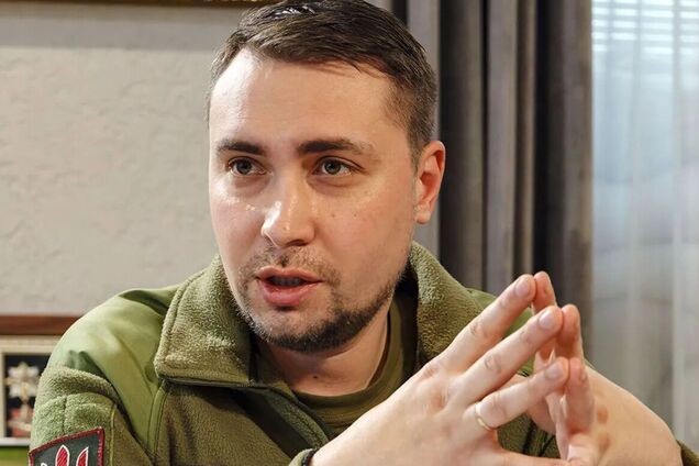 Ілюстраційне фото Кирила Буданова та символічне зображення шахраїв