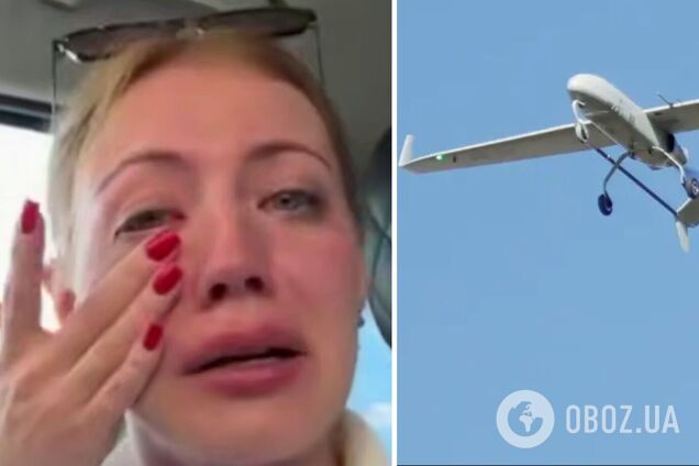 'Хотіла жити на морі, а все розносять!' Росіянка в сльозах влаштувала істерику через атаки українських БПЛА. Відео