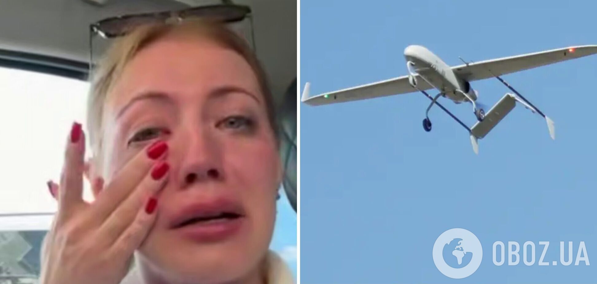 'Хотіла жити на морі, а все розносять!' Росіянка в сльозах влаштувала істерику через атаки українських БПЛА. Відео