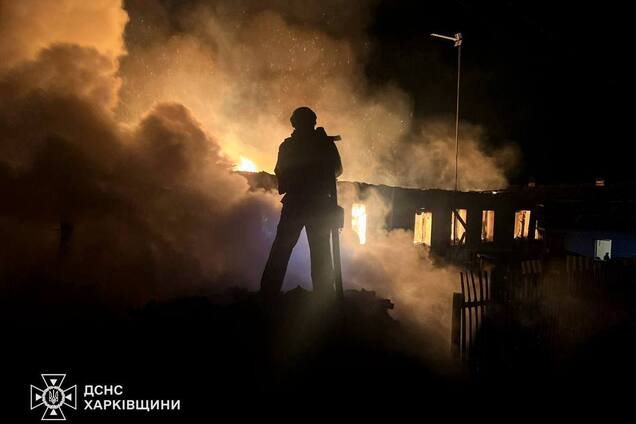 Оккупанты атаковали Великий Бурлук на Харьковщине: пострадали три человека. Фото и видео