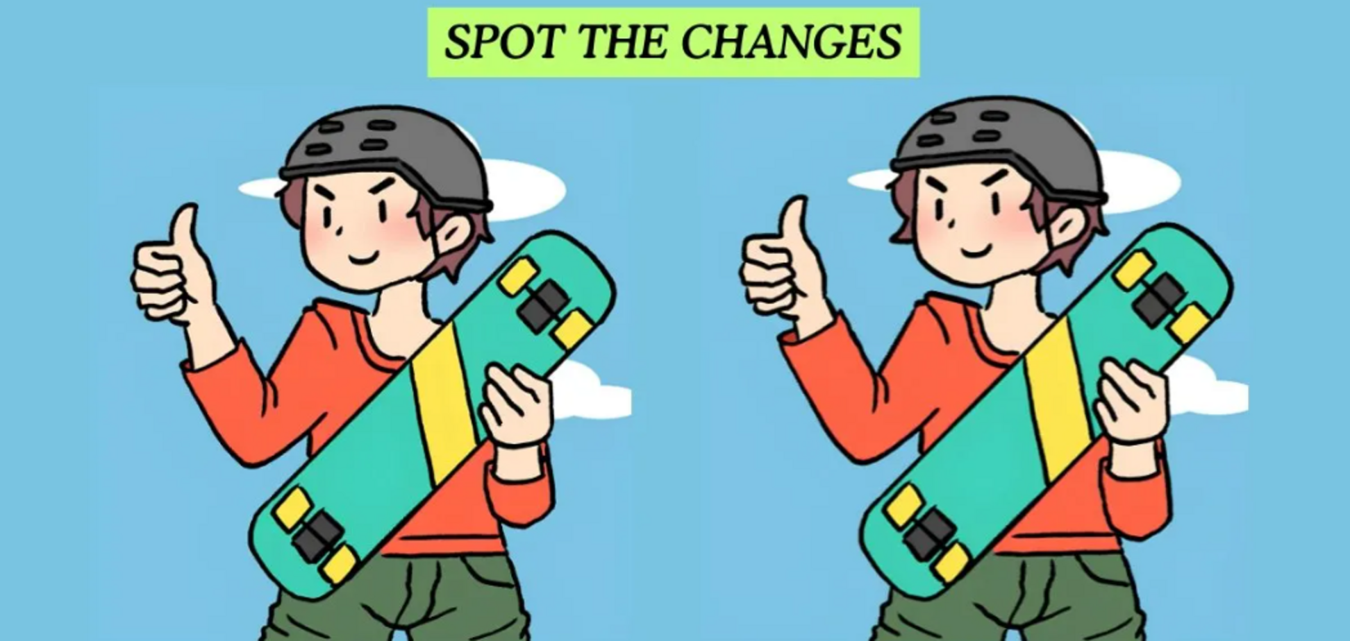 Найдите все отличия за 27 секунд; головоломка