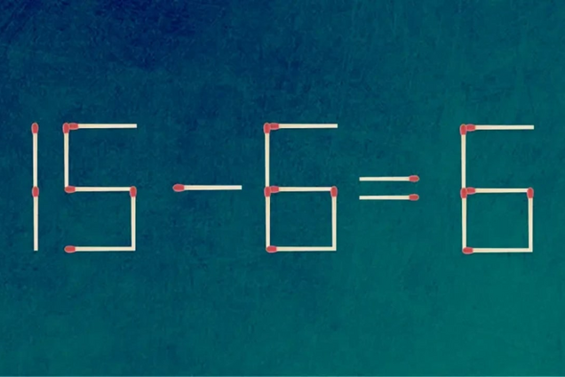 Скільки сірників треба пересунути: хитра головоломка