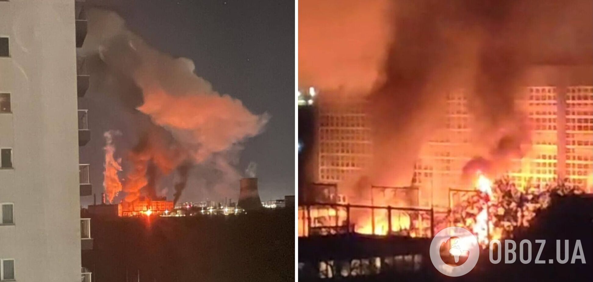 У Бухаресті стався вибух на ТЕЦ: спалахнула масштабна пожежа. Фото і відео