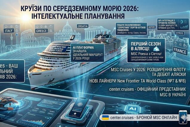 MSC Cruises у 2026 році: дебют MSC World Asia, перший сезон в Алясці та розширення флоту до 29 лайнерів