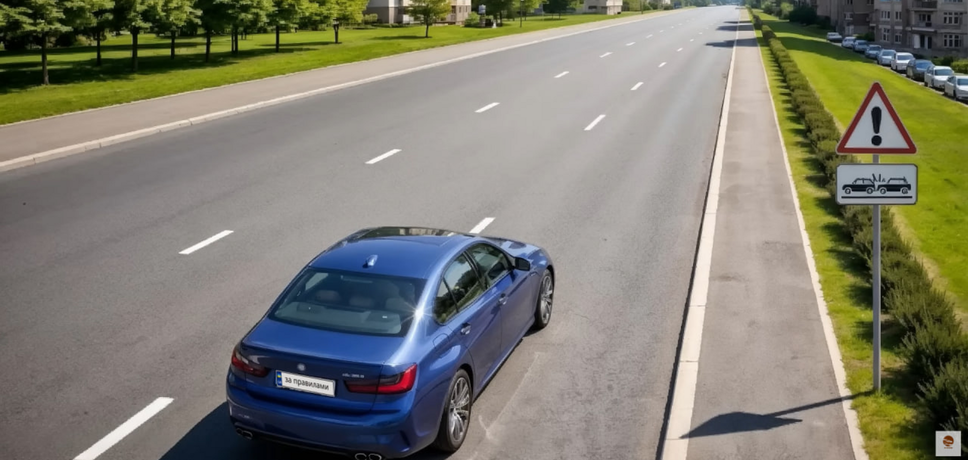 З якою швидкістю дозволено продовжити рух? Тест на знання ПДР