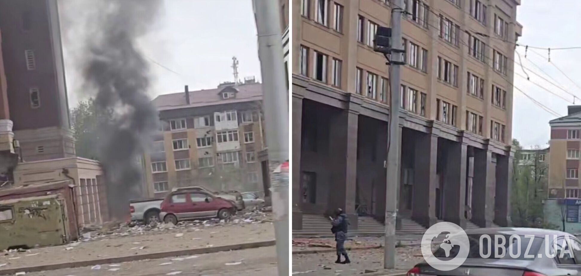 В оккупированном Донецке прогремела серия взрывов: поднялся дым. Фото и видео